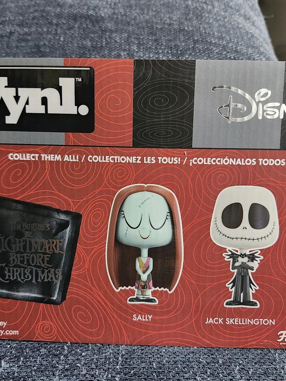 Funko Vynl Jack and Sally The Nightmare Before Christmas Figures - New in box